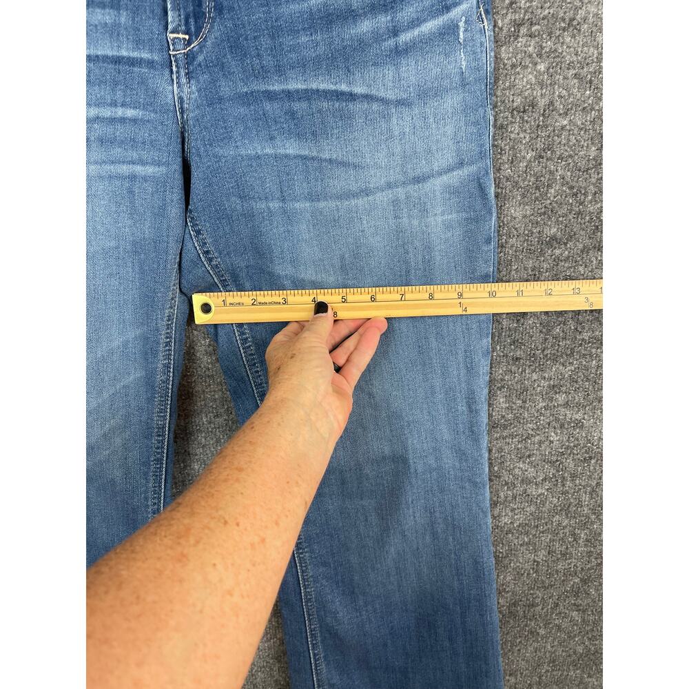 Ariat Jeans Women’s 32L Mid Rise Leila Slim Trouser Blue - Picture 13 of 13